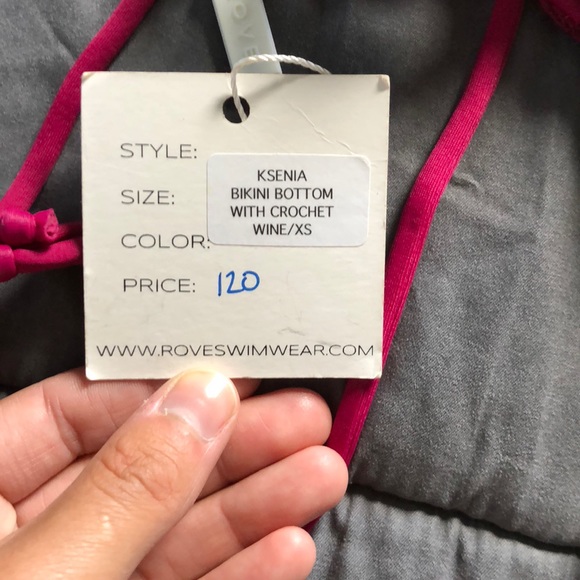 Rove xs crochet bikini bottom - Picture 2 of 2